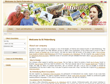 Tablet Screenshot of intoursspb.com
